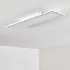 Hofstein Salmi Deckenleuchte LED Weiß, 1-flammig, Fernbedienung -LED Leuchten Verkäufe 2022 salmi deckenleuchte h3315255 16