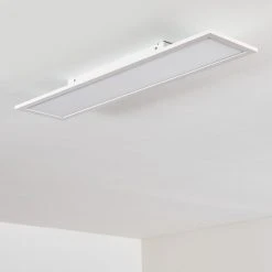 Hofstein Salmi Deckenleuchte LED Weiß, 1-flammig, Fernbedienung -LED Leuchten Verkäufe 2022 salmi deckenleuchte h3315255 3