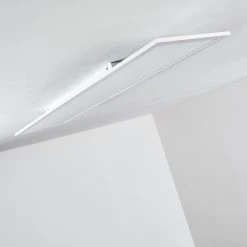 Hofstein Salmi Deckenleuchte LED Weiß, 1-flammig, Fernbedienung -LED Leuchten Verkäufe 2022 salmi deckenleuchte h3331361 16