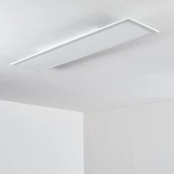 Hofstein Salmi Deckenleuchte LED Weiß, 1-flammig, Fernbedienung -LED Leuchten Verkäufe 2022 salmi deckenleuchte h3331361 27