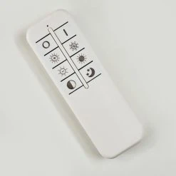 Hofstein Salmi Deckenleuchte LED Weiß, 1-flammig, Fernbedienung -LED Leuchten Verkäufe 2022 salmi deckenleuchte h3331361 29