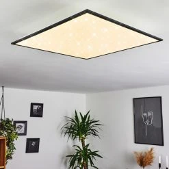Hofstein Salmi Deckenleuchte LED Schwarz, Weiß, 1-flammig -LED Leuchten Verkäufe 2022 salmi deckenleuchte h3393871 6