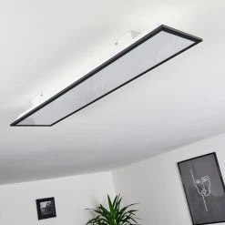 Hofstein Salmi Deckenleuchte LED Schwarz, Weiß, 1-flammig -LED Leuchten Verkäufe 2022 salmi deckenleuchte h3393895 9