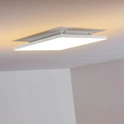 Hofstein Salmi Deckenpanel LED Wei&szlig;, 1-flammig, Fernbedienung -LED Leuchten Verkäufe 2022 salmi deckenpanel h3309742 4