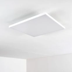 Hofstein Salmi Deckenpanel LED Wei&szlig;, 1-flammig, Fernbedienung -LED Leuchten Verkäufe 2022 salmi deckenpanel h3309742 5