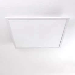 Hofstein Salmi Deckenpanel LED Aluminium, Weiß, 1-flammig, Fernbedienung -LED Leuchten Verkäufe 2022 salmi deckenpanel h3312018 3