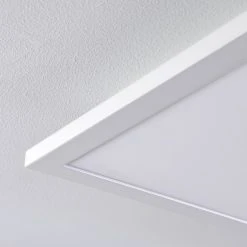 Hofstein Salmi Deckenpanel LED Weiß, 1-flammig, Fernbedienung, Farbwechsler 31 Hofstein Salmi Deckenpanel LED Weiß, 1-flammig, Fernbedienung, Farbwechsler -LED Leuchten Verkäufe 2022 salmi deckenpanel h3312032 10