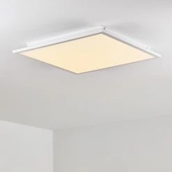 Hofstein Salmi Deckenpanel LED Weiß, 1-flammig, Fernbedienung, Farbwechsler 36 Hofstein Salmi Deckenpanel LED Weiß, 1-flammig, Fernbedienung, Farbwechsler -LED Leuchten Verkäufe 2022 salmi deckenpanel h3312032 15