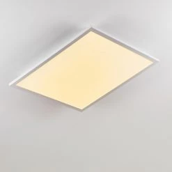 Hofstein Salmi Deckenpanel LED Weiß, 1-flammig, Fernbedienung, Farbwechsler 38 Hofstein Salmi Deckenpanel LED Weiß, 1-flammig, Fernbedienung, Farbwechsler -LED Leuchten Verkäufe 2022 salmi deckenpanel h3312032 17