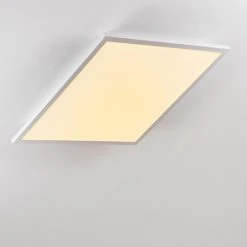 Hofstein Salmi Deckenpanel LED Weiß, 1-flammig, Fernbedienung, Farbwechsler 26 Hofstein Salmi Deckenpanel LED Weiß, 1-flammig, Fernbedienung, Farbwechsler -LED Leuchten Verkäufe 2022 salmi deckenpanel h3312032 5