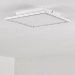 Hofstein Salmi Deckenpanel LED Aluminium, Wei&szlig;, 1-flammig -LED Leuchten Verkäufe 2022 salmi deckenpanel h3313169 15