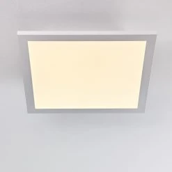 Hofstein Salmi Deckenpanel LED Aluminium, Wei&szlig;, 1-flammig -LED Leuchten Verkäufe 2022 salmi deckenpanel h3313169 6