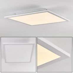 Hofstein Salmi Deckenpanel LED Weiß, 1-flammig