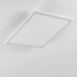 Hofstein Salmi Deckenpanel LED Weiß, 1-flammig -LED Leuchten Verkäufe 2022 salmi deckenpanel h3313183 8