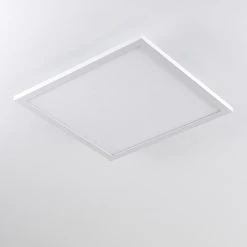 Hofstein Salmi Deckenpanel LED Weiß, 1-flammig, Fernbedienung, Farbwechsler -LED Leuchten Verkäufe 2022 salmi deckenpanel h3325452 6