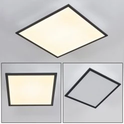 Hofstein Salmi Deckenpanel LED Grau, Weiß, 1-flammig