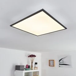 Hofstein Salmi Deckenpanel LED Grau, Wei&szlig;, 1-flammig -LED Leuchten Verkäufe 2022 salmi deckenpanel h3371947 2