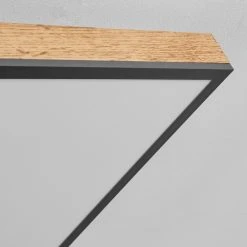 Hofstein Salmi Deckenpanel LED Schwarz, Weiß, Holzoptik, 1-flammig 12 Hofstein Salmi Deckenpanel LED Schwarz, Weiß, Holzoptik, 1-flammig -LED Leuchten Verkäufe 2022 salmi deckenpanel h3436851 2