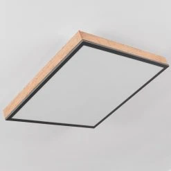 Hofstein Salmi Deckenpanel LED Schwarz, Weiß, Holzoptik, 1-flammig 17 Hofstein Salmi Deckenpanel LED Schwarz, Weiß, Holzoptik, 1-flammig -LED Leuchten Verkäufe 2022 salmi deckenpanel h3436851 7
