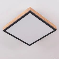 Hofstein Salmi Deckenpanel LED Schwarz, Weiß, Holzoptik, 1-flammig 17 Hofstein Salmi Deckenpanel LED Schwarz, Weiß, Holzoptik, 1-flammig -LED Leuchten Verkäufe 2022 salmi deckenpanel h3436974 7