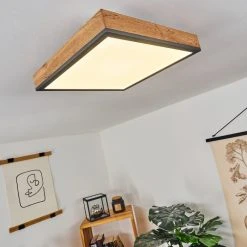 Hofstein Salmi Deckenpanel LED Schwarz, Weiß, Holzoptik, 1-flammig 18 Hofstein Salmi Deckenpanel LED Schwarz, Weiß, Holzoptik, 1-flammig -LED Leuchten Verkäufe 2022 salmi deckenpanel h3436974 8