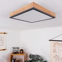 Hofstein Salmi Deckenpanel LED Schwarz, Weiß, Holzoptik, 1-flammig 19 Hofstein Salmi Deckenpanel LED Schwarz, Weiß, Holzoptik, 1-flammig -LED Leuchten Verkäufe 2022 salmi deckenpanel h3436974 9