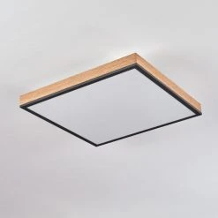 Hofstein Salmi Deckenpanel LED Schwarz, Braun, Holzoptik, 1-flammig, Fernbedienung 19 Hofstein Salmi Deckenpanel LED Schwarz, Braun, Holzoptik, 1-flammig, Fernbedienung -LED Leuchten Verkäufe 2022 salmi deckenpanel h3456781 7