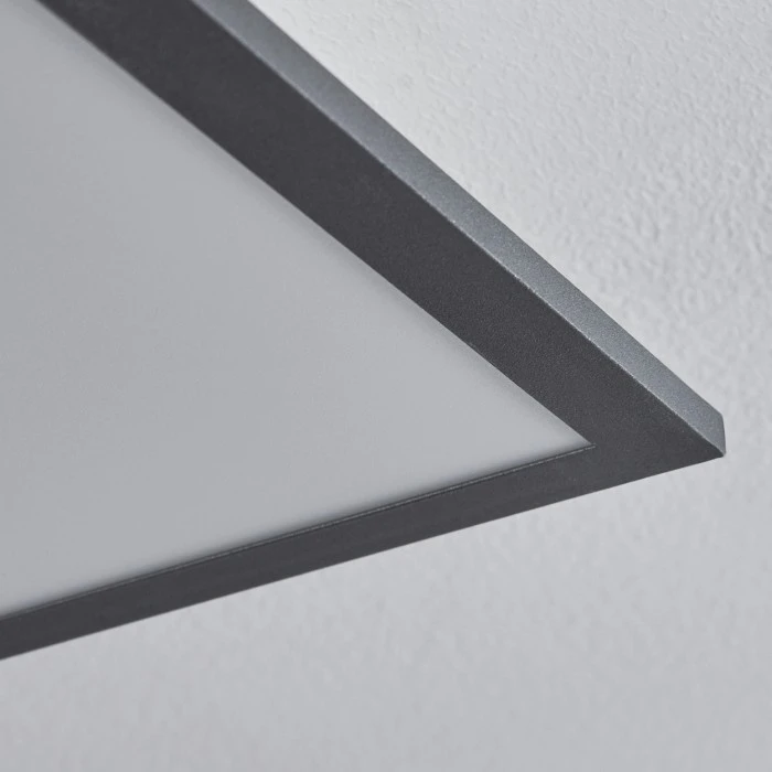 Hofstein Salmi Deckenpanel LED Schwarz, Weiß, 1-flammig 3 Hofstein Salmi Deckenpanel LED Schwarz, Weiß, 1-flammig – Bild 3