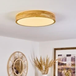 Hofstein Samaira Deckenleuchte LED Naturfarben, 1-flammig -LED Leuchten Verkäufe 2022 samaira deckenleuchte h3561119 6