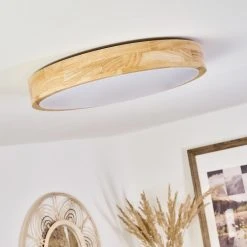 Hofstein Samaira Deckenleuchte LED Naturfarben, 1-flammig -LED Leuchten Verkäufe 2022 samaira deckenleuchte h3561119 9