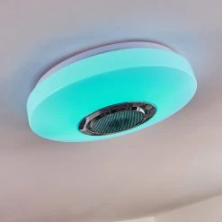 Hofstein Sambani Deckenleuchte LED Chrom, Weiß, 1-flammig, Fernbedienung, Farbwechsler 22 Hofstein Sambani Deckenleuchte LED Chrom, Weiß, 1-flammig, Fernbedienung, Farbwechsler -LED Leuchten Verkäufe 2022 sambani deckenleuchte h3395004 10