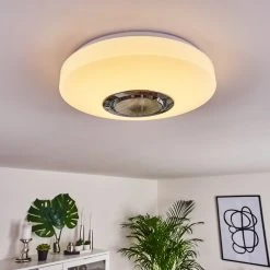 Hofstein Sambani Deckenleuchte LED Chrom, Weiß, 1-flammig, Fernbedienung, Farbwechsler 18 Hofstein Sambani Deckenleuchte LED Chrom, Weiß, 1-flammig, Fernbedienung, Farbwechsler -LED Leuchten Verkäufe 2022 sambani deckenleuchte h3395004 6