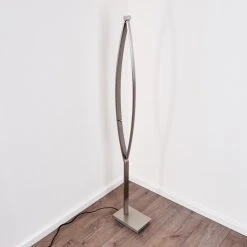 Hofstein Santa Marta Stehleuchte LED Nickel-Matt, 1-flammig -LED Leuchten Verkäufe 2022 santa marta stehleuchte h3299302 do1 22