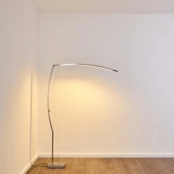 Hofstein Santa Marta Stehleuchte LED Nickel-Matt, 1-flammig -LED Leuchten Verkäufe 2022 santa marta stehleuchte h3299302 do1 34