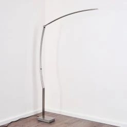 Hofstein Santa Marta Stehleuchte LED Nickel-Matt, 1-flammig -LED Leuchten Verkäufe 2022 santa marta stehleuchte h3299302 do1 36