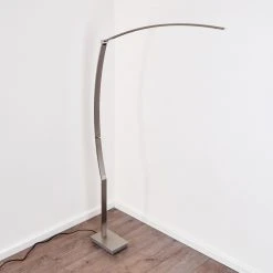 Hofstein Santa Marta Stehleuchte LED Nickel-Matt, 1-flammig -LED Leuchten Verkäufe 2022 santa marta stehleuchte h3299302 do1 7