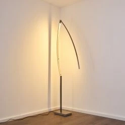 Hofstein Santa Marta Stehleuchte LED Nickel-Matt, 1-flammig -LED Leuchten Verkäufe 2022 santa marta stehleuchte h3299326 do1 12