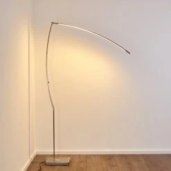 Hofstein Santa Marta Stehleuchte LED Nickel-Matt, 1-flammig -LED Leuchten Verkäufe 2022 santa marta stehleuchte h3299326 do1 18