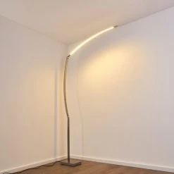 Hofstein Santa Marta Stehleuchte LED Nickel-Matt, 1-flammig -LED Leuchten Verkäufe 2022 santa marta stehleuchte h3299326 do1 2