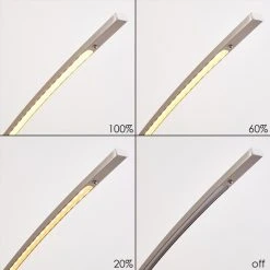 Hofstein Santa Marta Stehleuchte LED Nickel-Matt, 1-flammig -LED Leuchten Verkäufe 2022 santa marta stehleuchte h3299326 do1 25