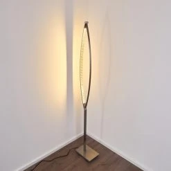 Hofstein Santa Marta Stehleuchte LED Nickel-Matt, 1-flammig -LED Leuchten Verkäufe 2022 santa marta stehleuchte h3299326 do1 6