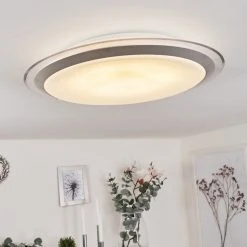 Hofstein Sapioris Deckenleuchte LED Silber, 1-flammig -LED Leuchten Verkäufe 2022 sapioris deckenleuchte h3542378 6