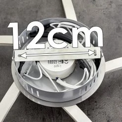 Hofstein Saskatoon Deckenleuchte LED Nickel-Matt, 5-flammig -LED Leuchten Verkäufe 2022 saskatoon deckenleuchte h3008263 18