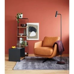 SCHÖNER WOHNEN-Kollektion Stehleuchte STINA LED Schwarz, 1-flammig