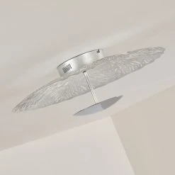 Hofstein Schwenburg Deckenleuchte LED Silber, 1-flammig -LED Leuchten Verkäufe 2022 schwenburg deckenleuchte h3300732 do1 8