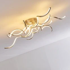 Hofstein Scugog Deckenleuchte LED Nickel-Matt, 6-flammig -LED Leuchten Verkäufe 2022 scugog deckenleuchte h3009932 11