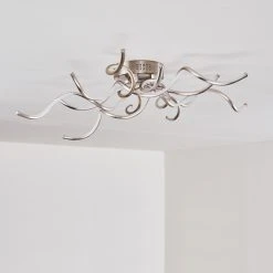 Hofstein Scugog Deckenleuchte LED Nickel-Matt, 6-flammig -LED Leuchten Verkäufe 2022 scugog deckenleuchte h3009932 12