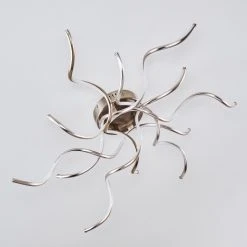 Hofstein Scugog Deckenleuchte LED Nickel-Matt, 6-flammig -LED Leuchten Verkäufe 2022 scugog deckenleuchte h3009932 14