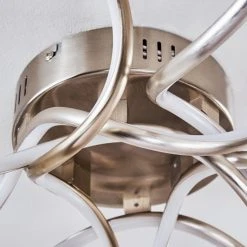 Hofstein Scugog Deckenleuchte LED Nickel-Matt, 1-flammig -LED Leuchten Verkäufe 2022 scugog deckenleuchte h3110751 do1 16