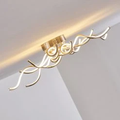 Hofstein Scugog Deckenleuchte LED Nickel-Matt, 1-flammig -LED Leuchten Verkäufe 2022 scugog deckenleuchte h3110751 do1 7